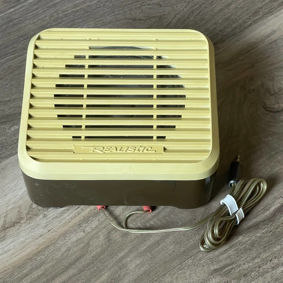 RadioShack Portable Audio & Video Realistic 4227a Vintage Patio Radio Shack Speaker